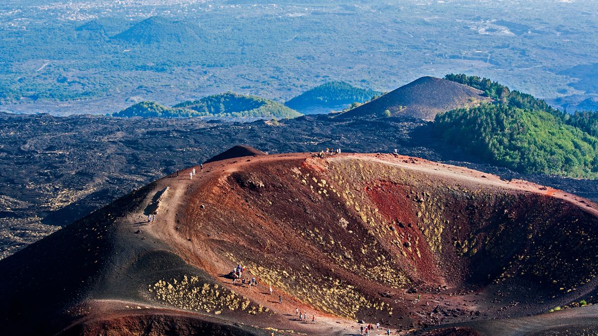 Active volcano in Italy_ETNA