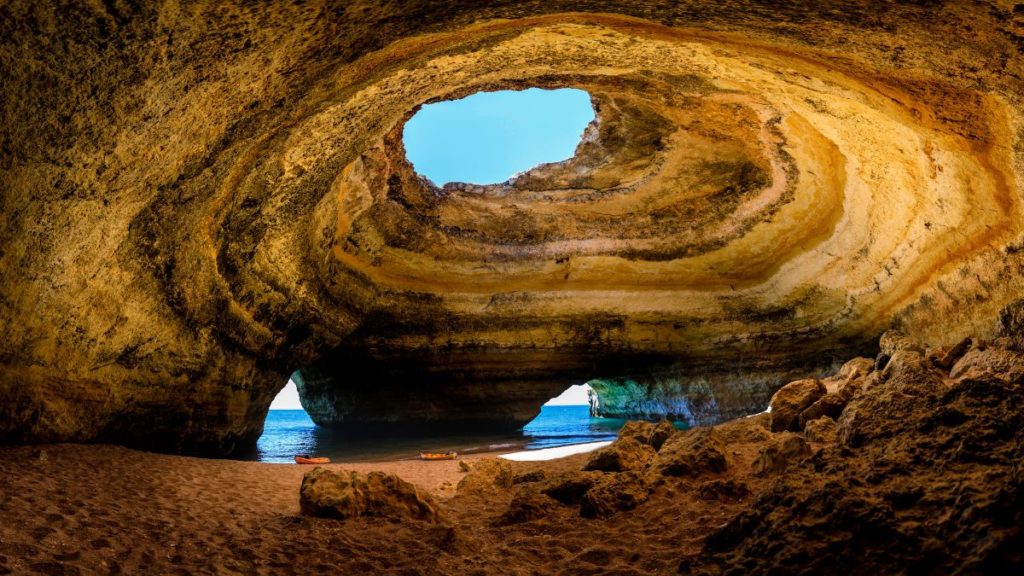 The Benagil Cave in Portugal
