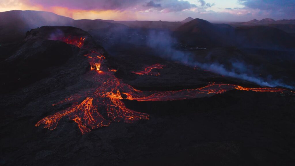 Detecting volcanic eruptions