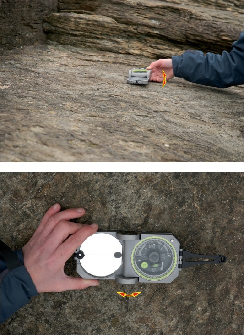 The Brunton - type geological compass