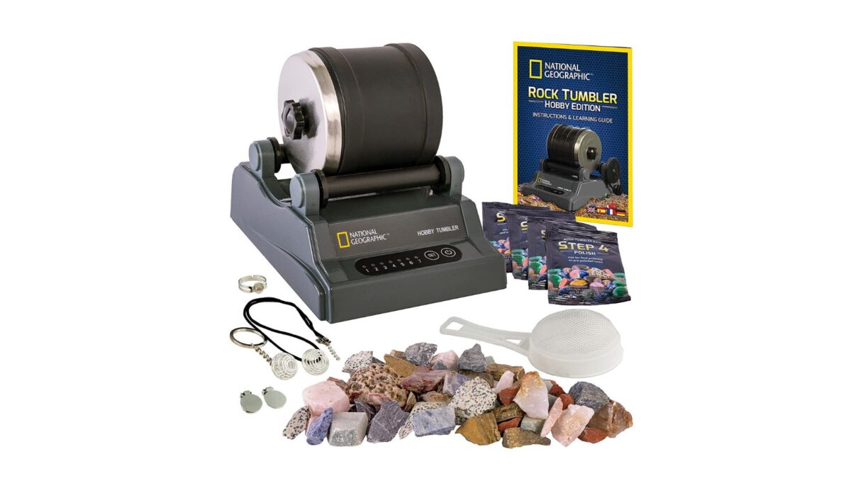The National Geographic Hobby Rock Tumbler Kit: A Guide to Polishing Gemstones