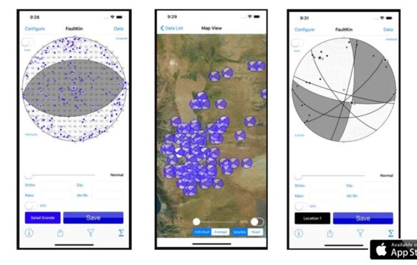 FaultKin Mobile App for iOS Your Ultimate Tool for Geology Fieldwork