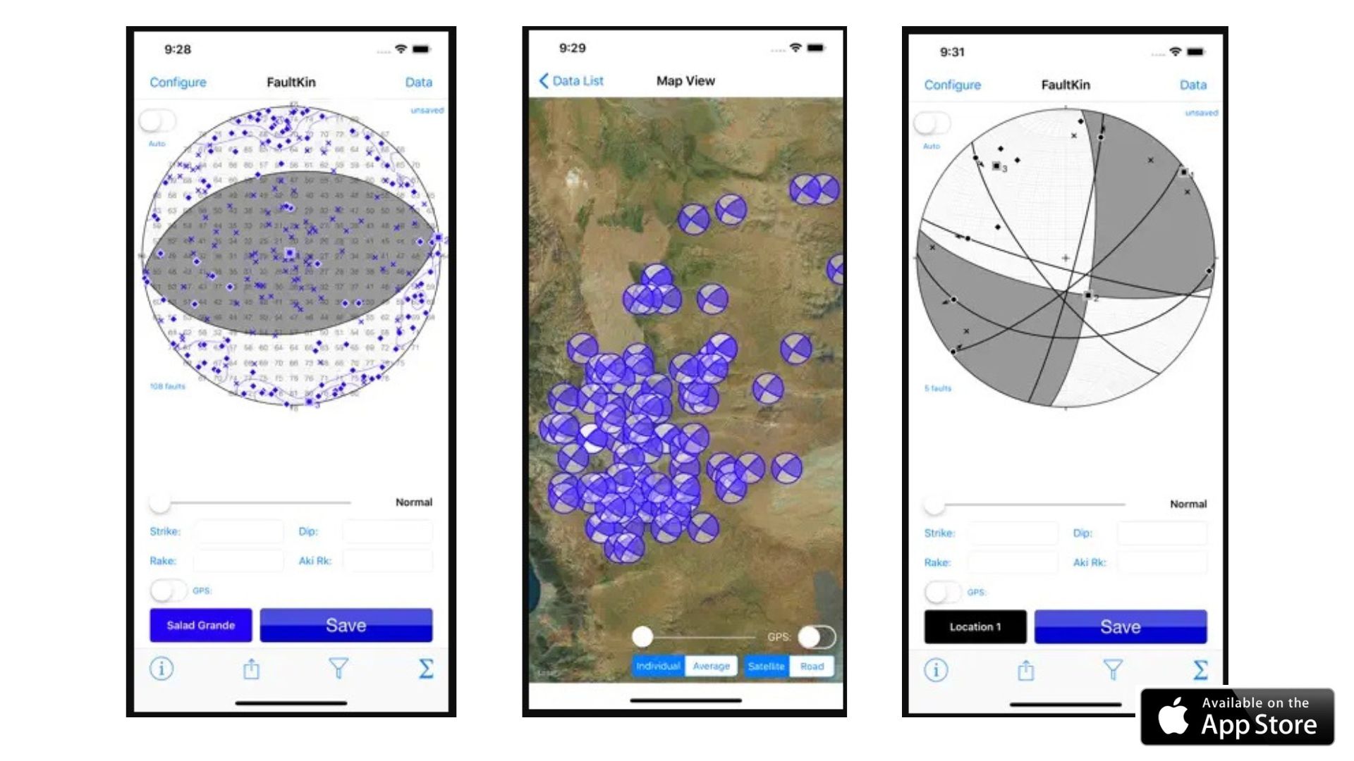 FaultKin Mobile App for iOS Your Ultimate Tool for Geology Fieldwork