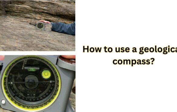 How to use a geological compass