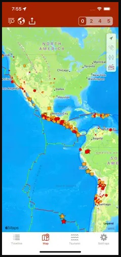 The Best Earthquake Warning and Map App for iOS