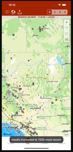 The Best Earthquake Warning and Map App for iOS