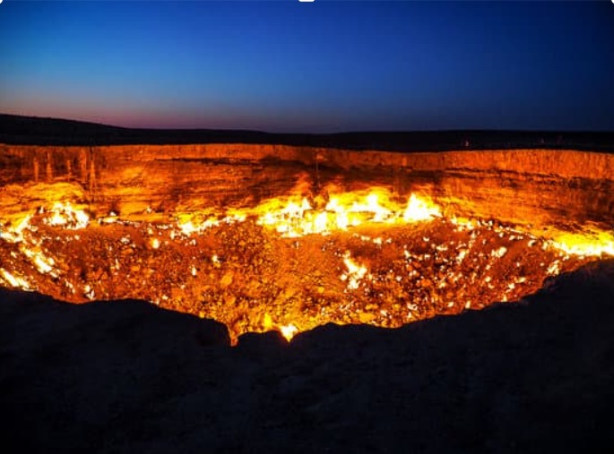 Darvaza Gas Crater's